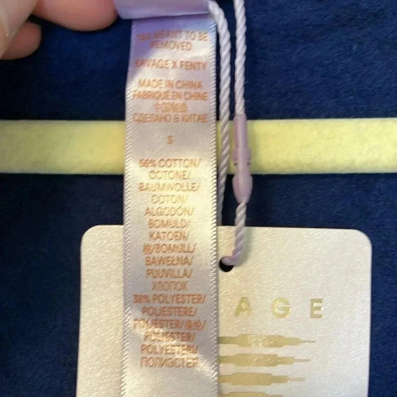 NWT Savage  X Fenty blue hooded jumpsuit - Picture 7 of 7